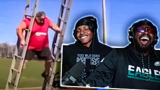 Heavy Weights + Heights = Hilarious Fails! - Laugh Addicts Ep.33