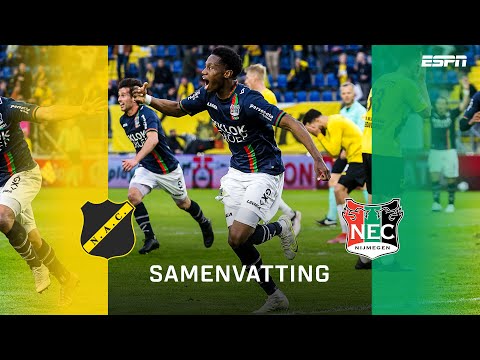 ALLES of NIETS! ⚔️Wie promoveert er naar de Eredivisie?⭐ | Samenvatting NAC Breda - N.E.C.