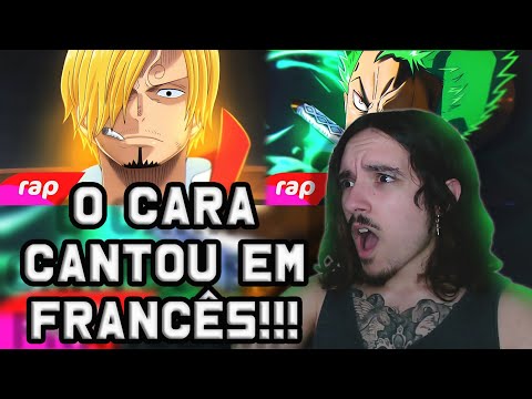 (FRENCH???) REACTING to SANJI'S RAP and ZORO'S RAP (7 Minutoz) | REACT | NaiReact