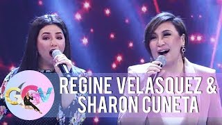 Regine Velasquez and Sharon Cuneta perform together | GGV