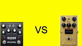 Video thumbnail for VOX VALVENERGY COPPERHEAD  DRIVE VS Strymon  Iridium punch (no talking) by shadow's toy box