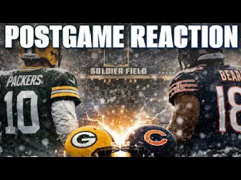 LIVE: Packers LOSE to Bears - SEASON OVER | Green Bay Game Night POSTGAME