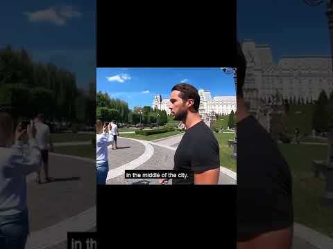 Tristan shows YOU the city center of Iași, Romania #shorts