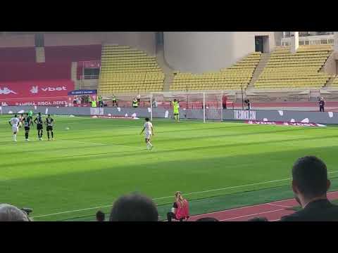 AS Monaco vs SCO Angers (Wissam Ben Yedder face to face with Yahia Fofana)