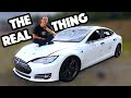 Bored Smashing ACTUAL TESLA MODEL S