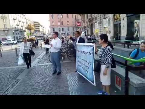 Proclamando CRISTO nelle strade di Milano 28/09/2019