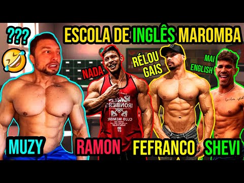 PÉROLAS DO INGLÊS MAROMBA l MUZY, FEFRANCO, RAMON e SHEVI 🤣