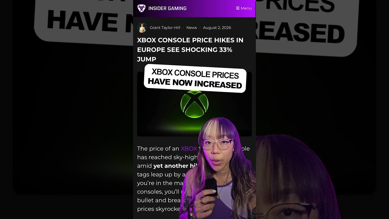 Xbox CONSOLE PRICES just INCREASED by 33%..