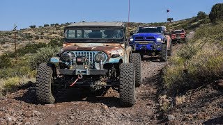 No Pavement: Overlanding Phoenix to Crown King to Payson! Part 2 - Ultimate Adventure 2017