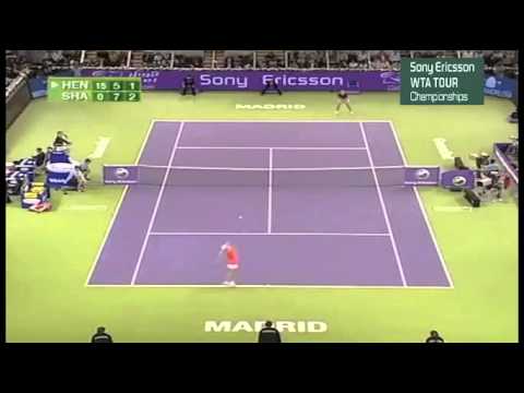 [HL] Justine Henin v. Maria Sharapova 2007 WTA Championships [F]