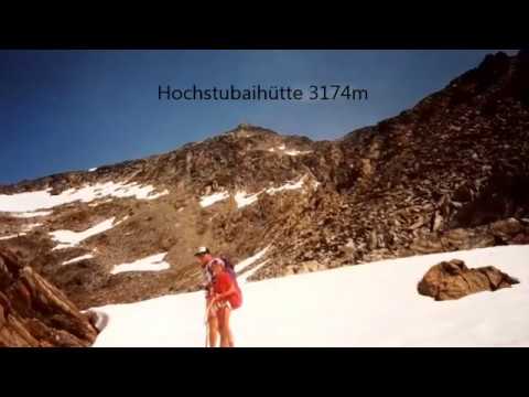 Oetztal Wanderungen Hochstubaihütte Kreuzspitze Wildspitze Rofenkarferner