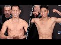 NONITO DONAIRE VS REYMART GABALLO - FULL WEIGH IN & FACE OFF VIDEO | SHOWTIME BOXING