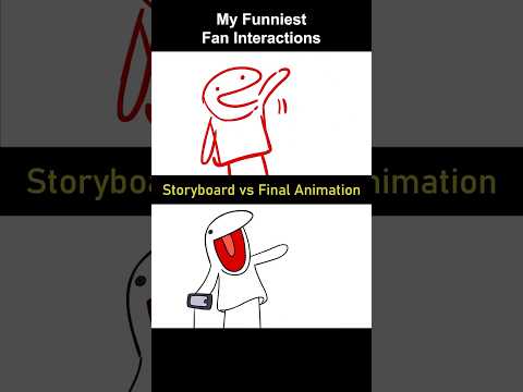 Storyboard vs Animation: My Funniest Fan Interactions (shot 3)