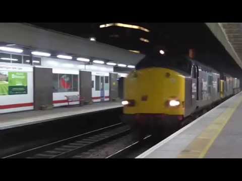 Warrington Bank Quay 05/01/2015. 37612 & 37605 on Flask,s