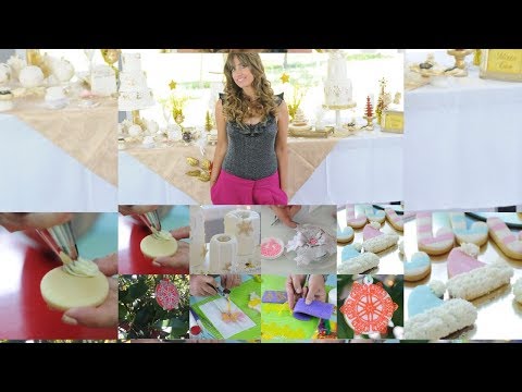 ManosalaObraTv Programa 113 - Manos Deco Tortas - Mesa de Navidad - Cookies navideñas