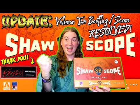UPDATE: Bootleg Shawscope Vol. 2 Resolved! | Shaw Brothers | Arrow Video