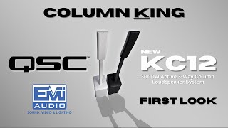 Video thumbnail for QSC KC12 3-Way Column Speaker Overview by EMI Audio