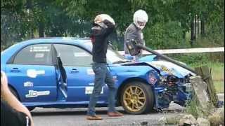 preview picture of video '4 Rajd WRC Pleszew - Wypadek Subaru ul. Kolejowa'