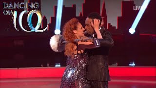 Lemar &amp; Melody Le Moal Do a Soulful Dance in Their Debut Performance! | Dancing On Ice 2018