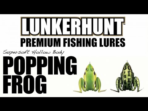 Lunkerhunt Popping Frog~Full Video-w/ Blowup's & FAILS