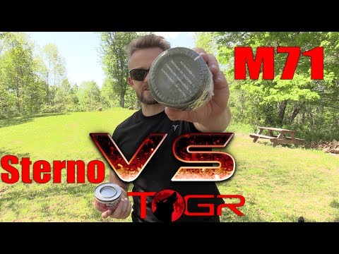 Will it be Close? - Sterno vs M71 Swiss Military Stove - Versus Ep1