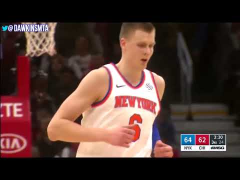 Frank Ntilikina Full Highlights 2017 12 09 at Bulls   10 Pts 7 Assists