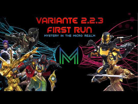 MCOC :VARIANTE 2 CHAP 2.3 # FIRST RUN #