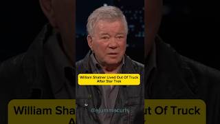 William Shatner Lived Out Of Truck After Star Trek and Marriage #shorts