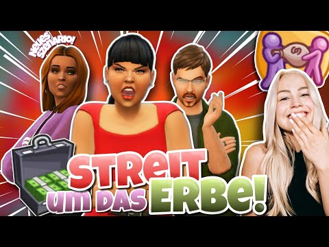 NEW *Scenario* 😳 WHO gets the INHERITANCE?! 💰 | Sims 4 Scenario | SIMBO