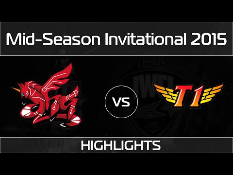 [Highlights] AHQ vs SKT | ahq e-Sports Club vs SK Telecom T1 (08.05.2015) [MSI 2015]