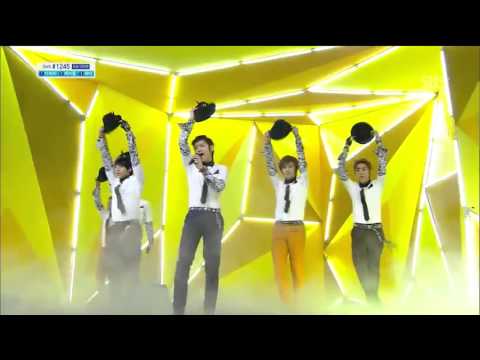130421 C-Clown - Shaking Heart @SBS Inkigayo