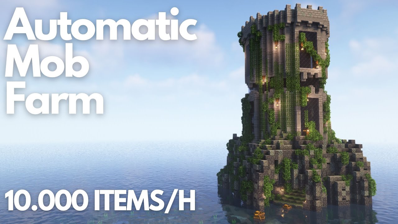 AUTOMATIC MOB FARM | Minecraft Tutorial | Java [1.21+]