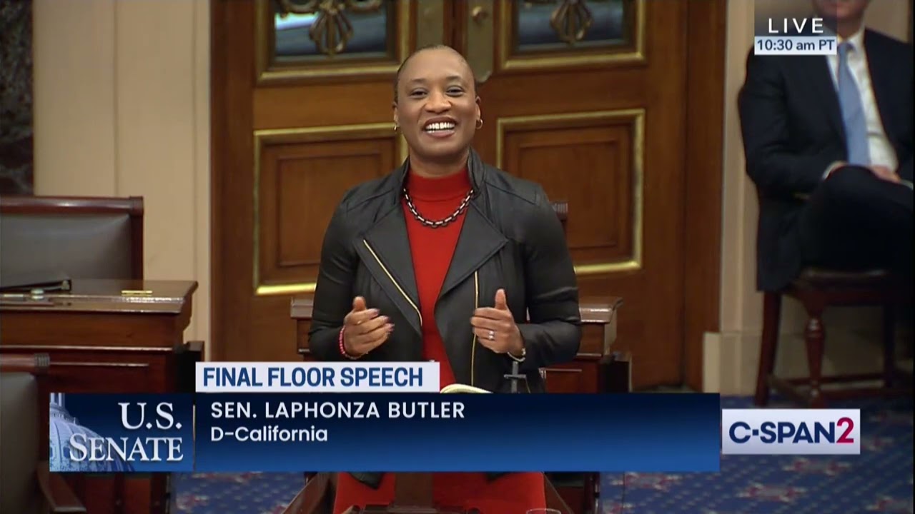 Senator Butler Farewell Speech
