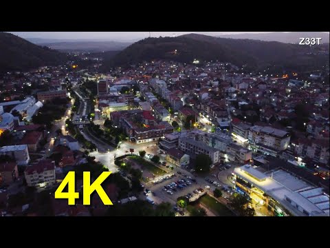 2021_06_22 Late Evening Fly over Shtip, Macedonia - Speed_x4 (4K)
