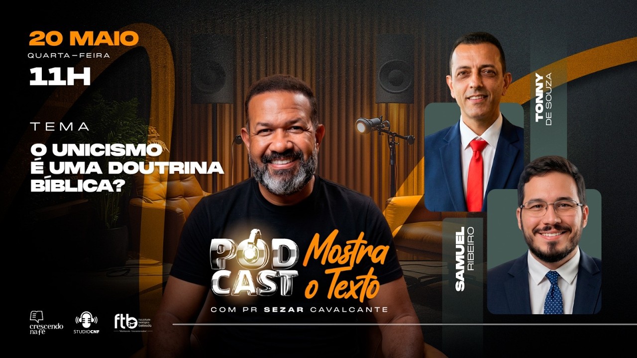 O DILÚVIO DO GÊNESIS FOI MUNDIAL OU PARCIAL?  PR. CICARELLI, PR.PH E PR SEZAR  - 21/05/26 (AO VIVO)