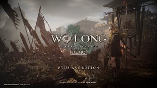 【Wo Long】　体験版(ボス戦)