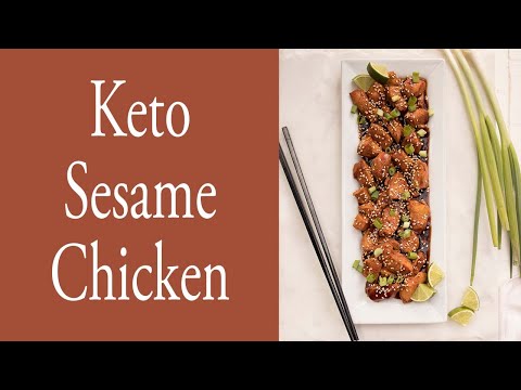 Keto Sesame Chicken