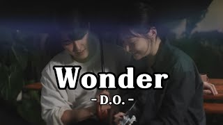 [LYRICS] D.O.- Wonder (기적)