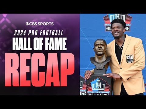 FULL 2024 Pro Football Hall of Fame Class Ceremony RECAP | CBS Sports