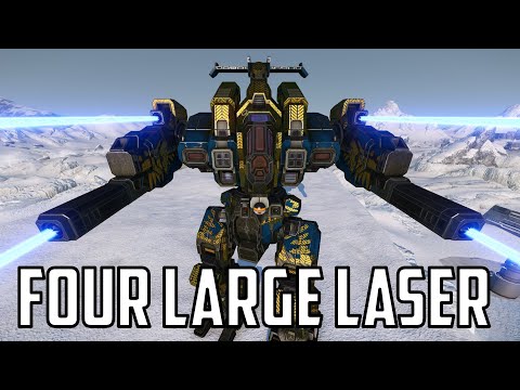 Mechwarrior Online - Riflemen Laser Fire Support