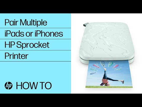 Pair Multiple iPads or iPhones | HP Sprocket Printer | HP