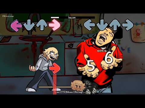 FNF 56 meme vs 67 sings bacon | fnf mods 61,67 phonk Remix / FNF Animation -Friday Night Funkin'