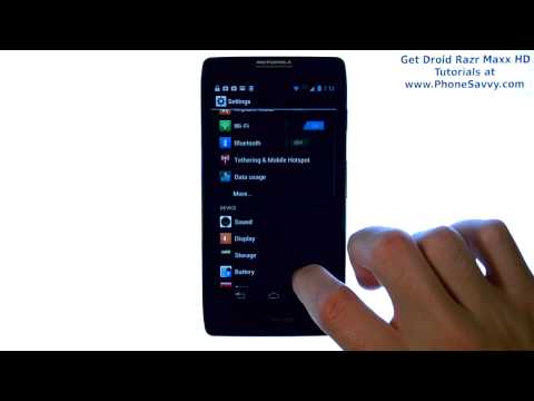 Motorola Droid Razr Maxx HD - How Do I Delete or Remove an App