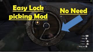 Kingdom Come Deliverance Easy Lockpicking Mod - No Need to play Minigame