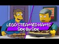 LEGO Steamed Hams - Side By Side Comparison