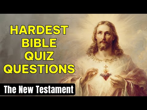 25 Bible Questions About The New Testament To Test Your Knowledge - The Bible Quiz