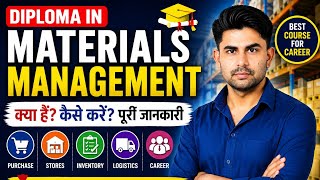 Diploma in Materials Management: Salary, Jobs & Scope 2026 || #Materials || #MaterialsManagement ||