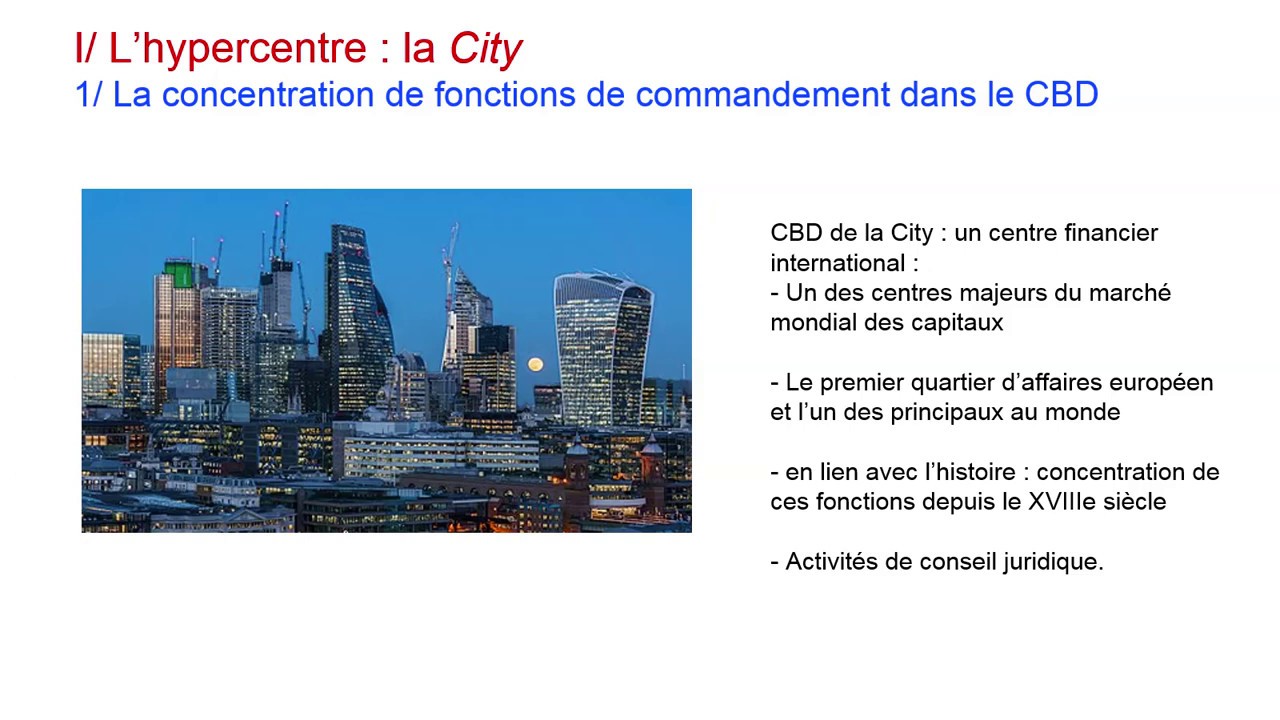 [Premières techno] Londres, une métropole de rang mondial