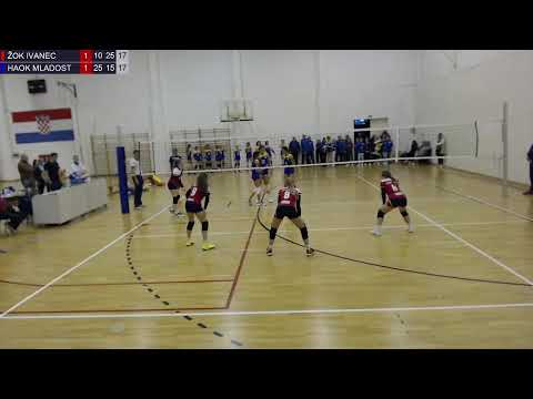 2.4.2022., PH MALA ODBOJKA, POLUFINALE, ŽOK IVANEC – HAOK MLADOST