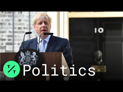 Boris Johnson Makes First Speech British Prime Minister at Number 10